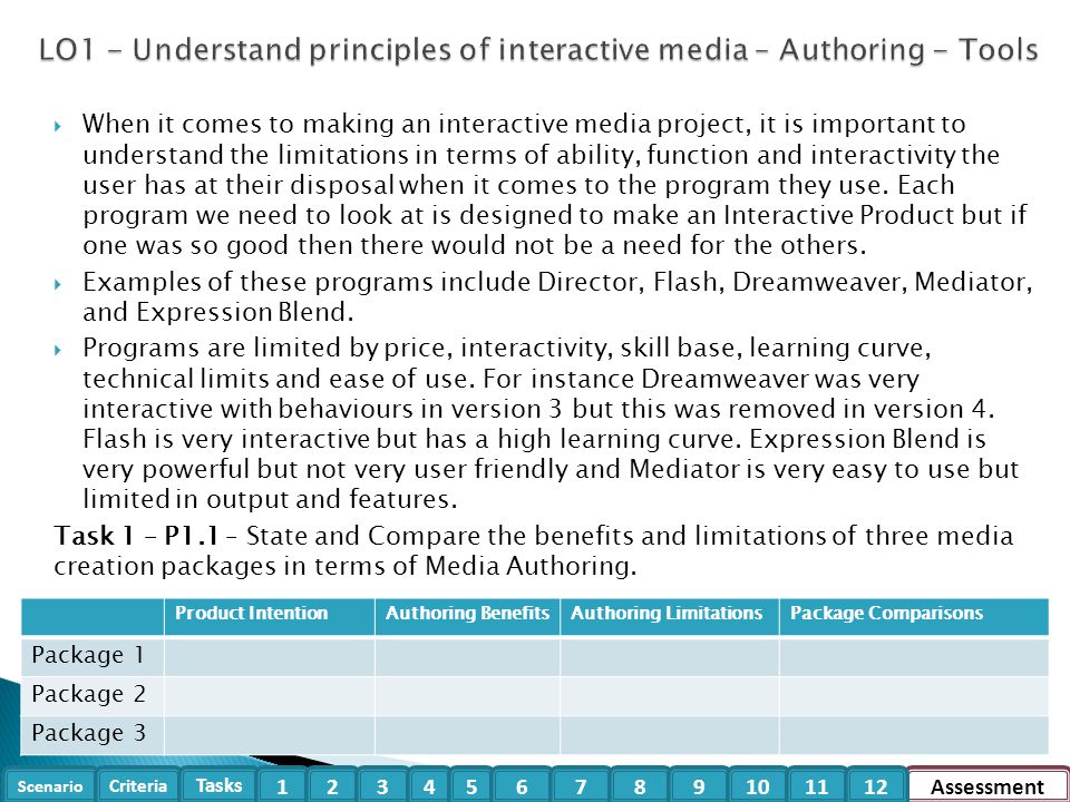 INTERACTIVE MEDIA AUTHORING - ppt download