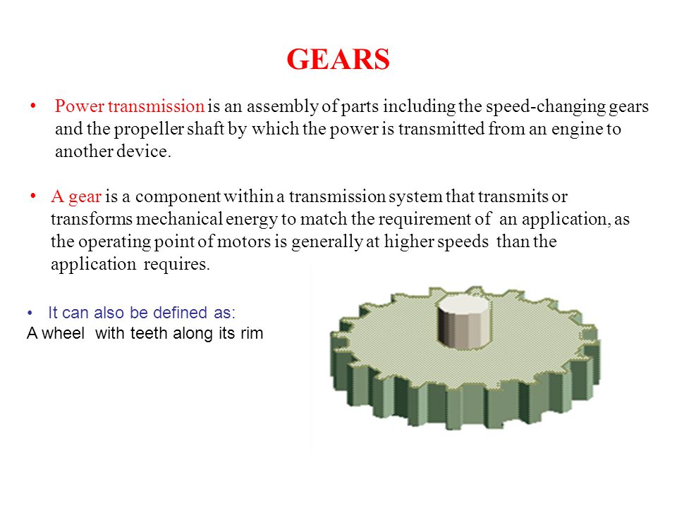GEAR definition and meaning