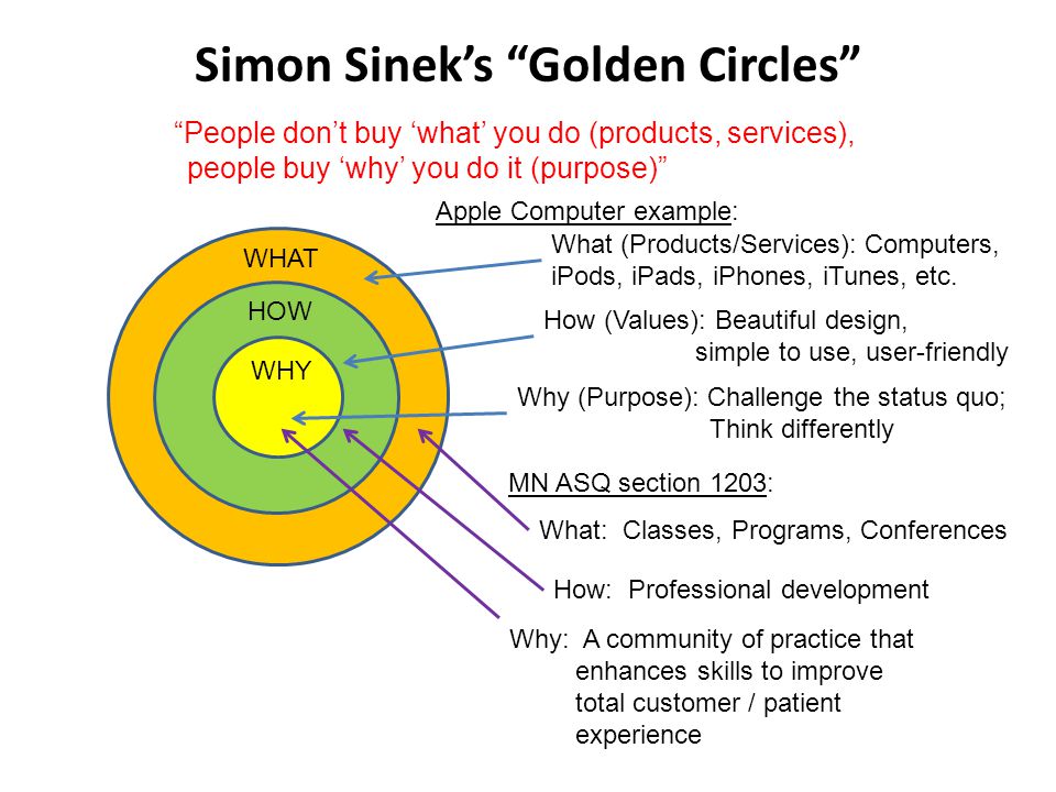 Simon Sinek Golden Circle Examples