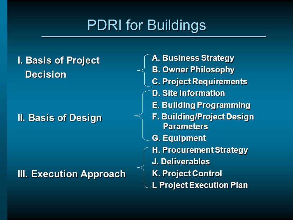 Project Definition Rating Index Pdri Revisited Ppt Video Online Download