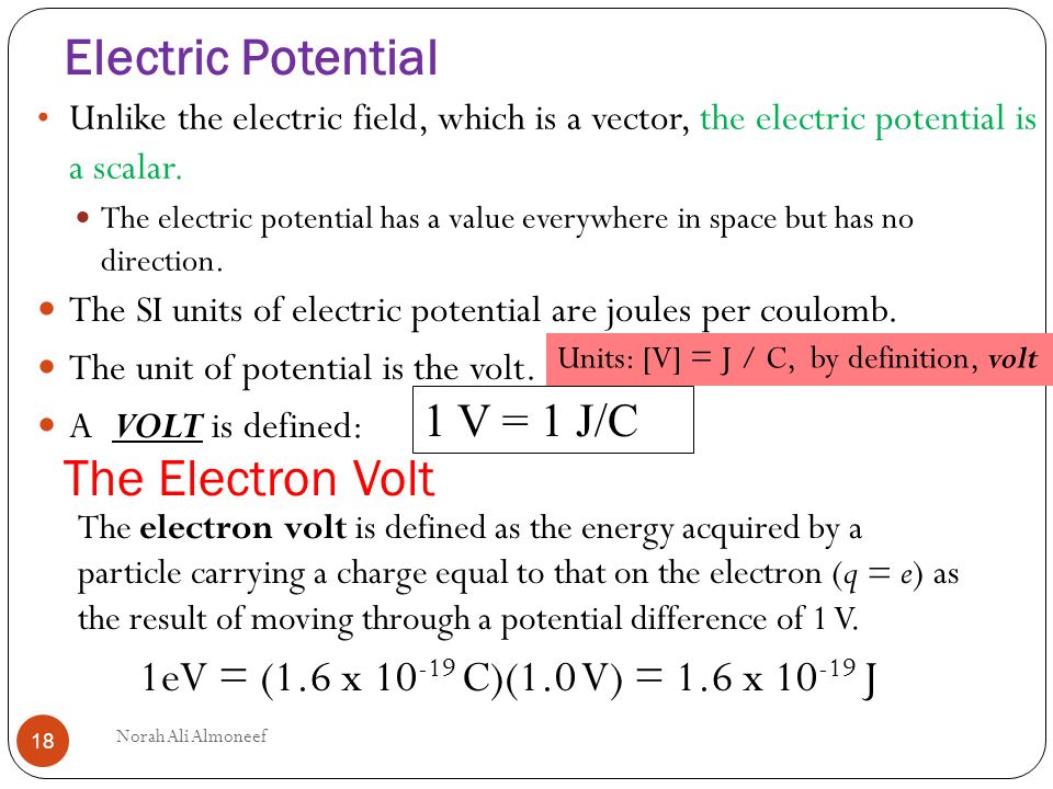 Chapter 25 Electric Potential Ppt Download