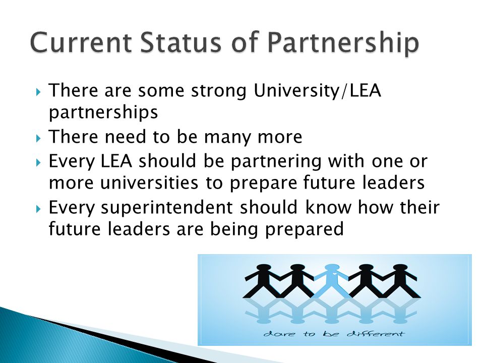 Current Status of Partnership
