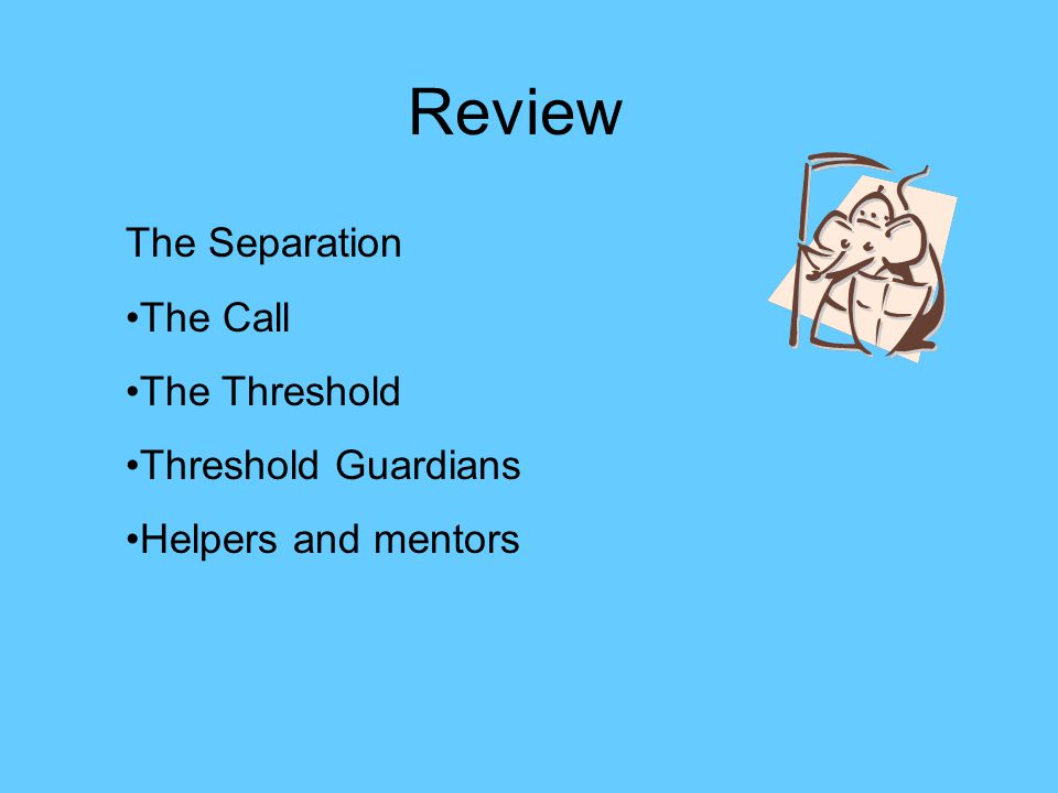 Review The Separation The Call The Threshold Threshold Guardians