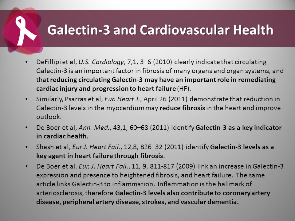 Galectin-3 and Cardiovascular Health