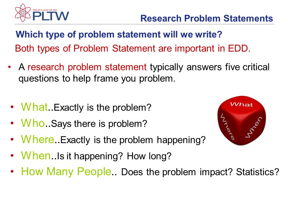 Developing A Problem Statement Ppt Video Online Download