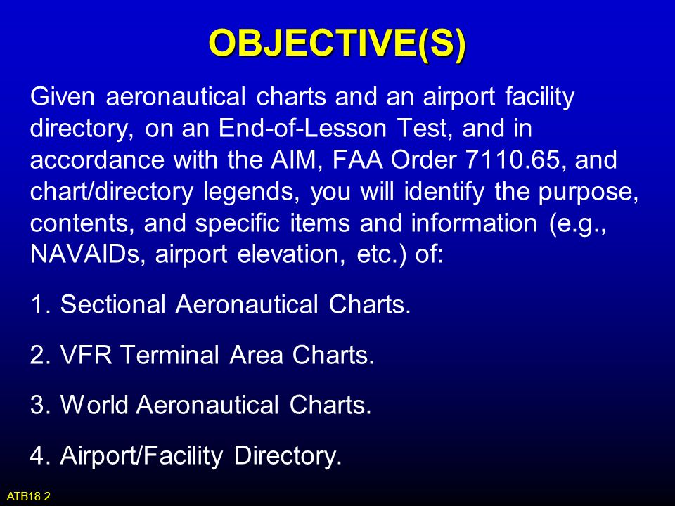 Sectional Aeronautical Chart Legend