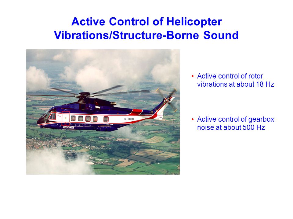Vibration Helicopter. Control activity. Controlled activities
