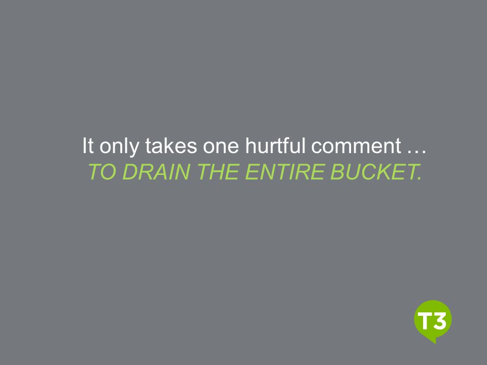 Video Title It only takes one hurtful comment …