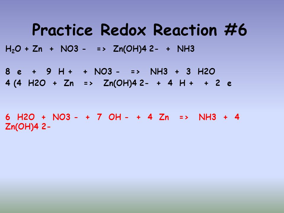 Zn nh. Balancing Redox Reactions. Redox Reactions examples. Nh3+o2=no+h2o Redox. Nh3 no.