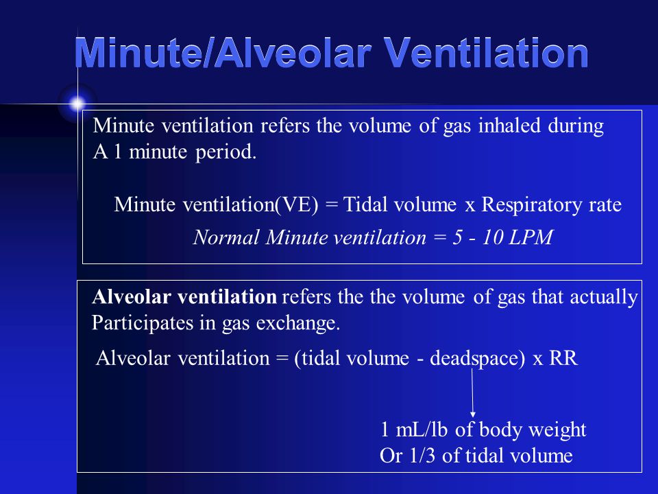 Respiratory Calculations - ppt video online download