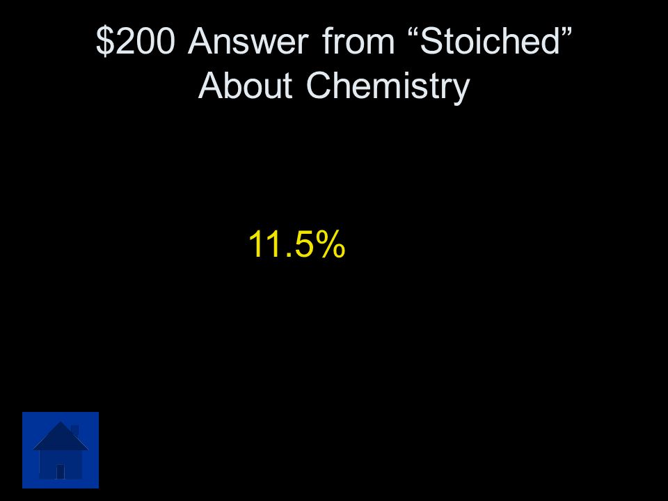 $200 Answer from Stoiched About Chemistry