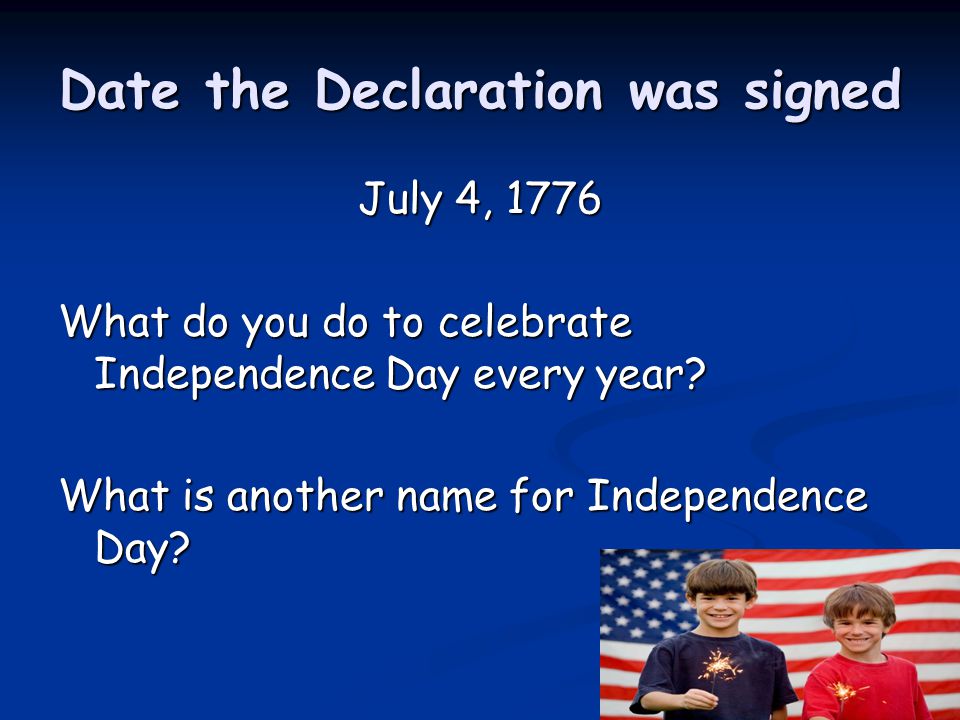 Date the Declaration was signed