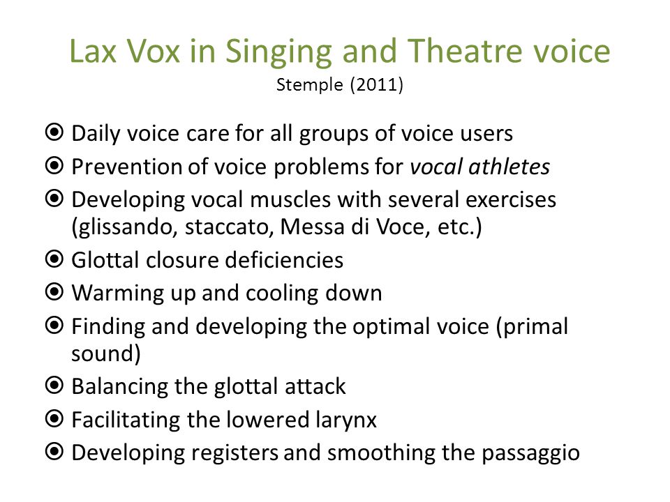 The LAX VOX® Tube | Transparant | House of Voice