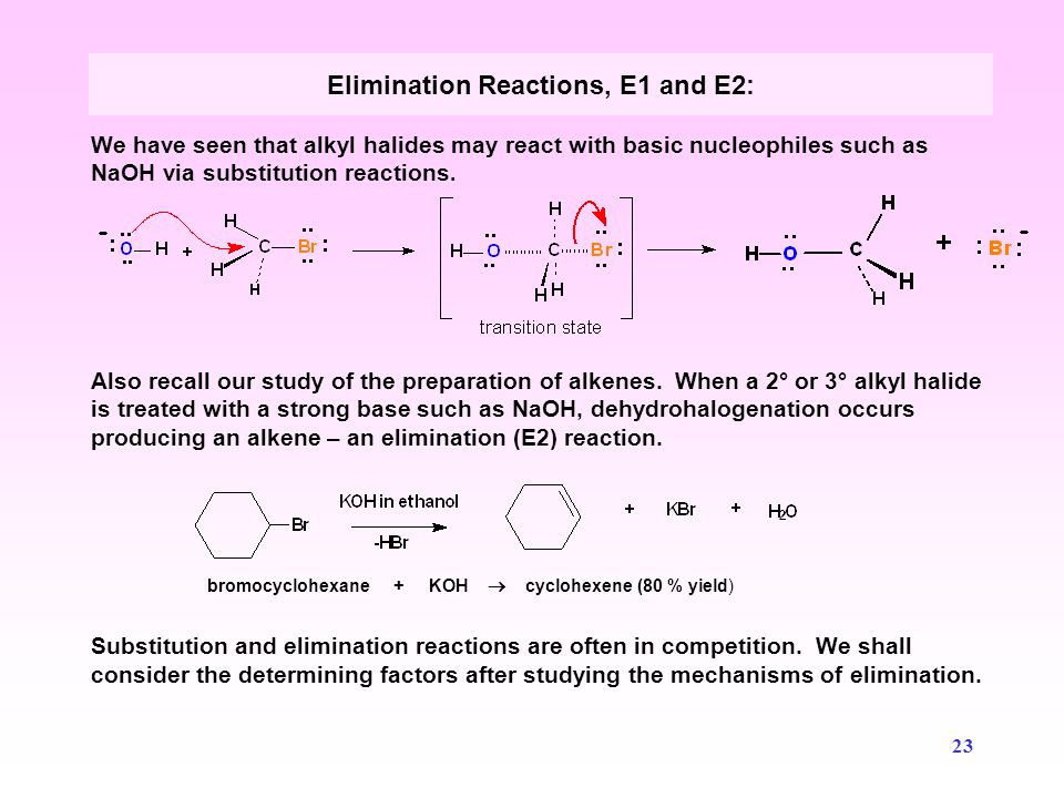 Реакция в 1 день. Elimination Reaction. Механизмы sn1 и sn2 e1 b e2. Реакции Substitution. Sn2 механизм реакции.