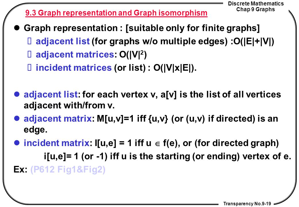 Chapter 9 Graphs Ppt Download