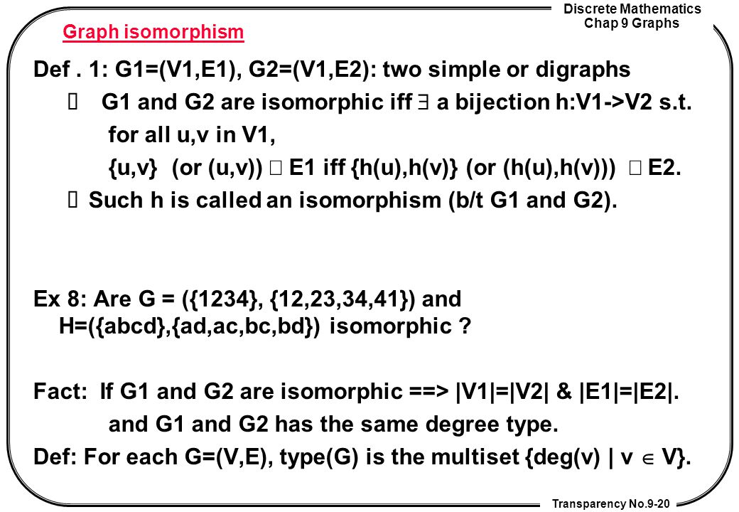 Chapter 9 Graphs Ppt Download