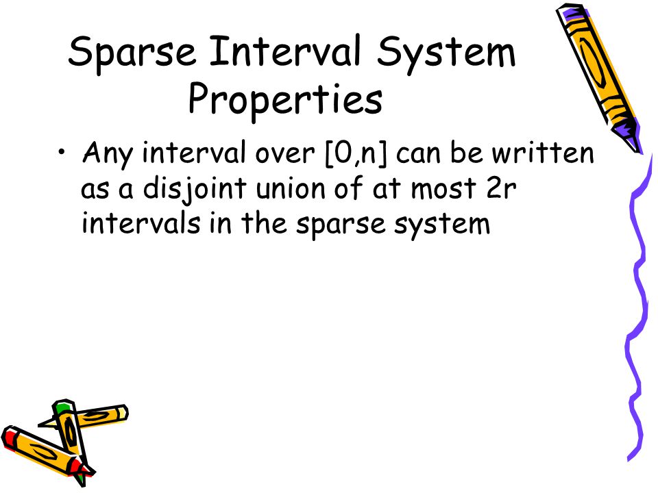 Sparse Interval System Properties