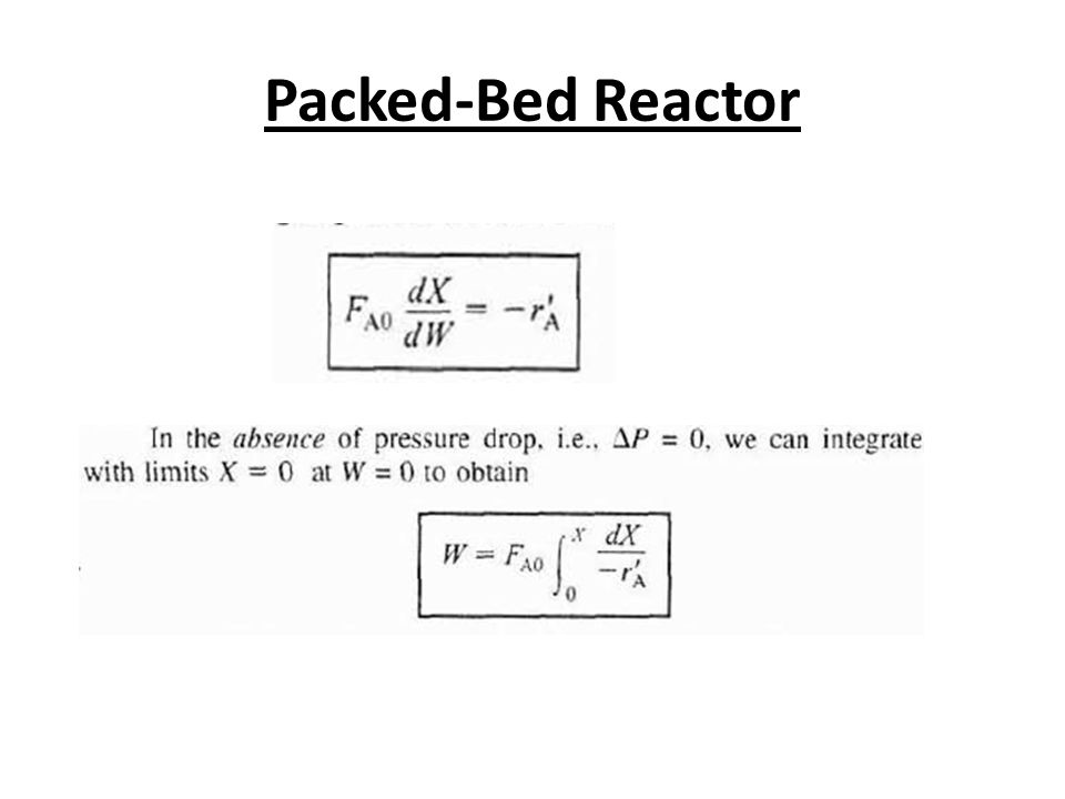 Packed-Bed Reactor