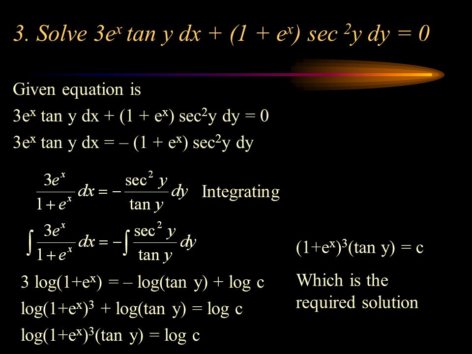 Differential Equations Ppt Video Online Download