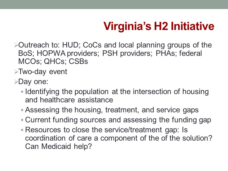 Virginia’s H2 Initiative