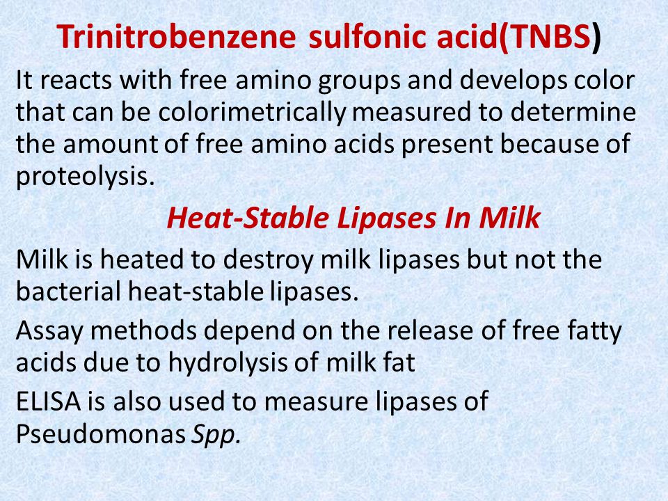 Trinitrobenzene sulfonic acid(TNBS)