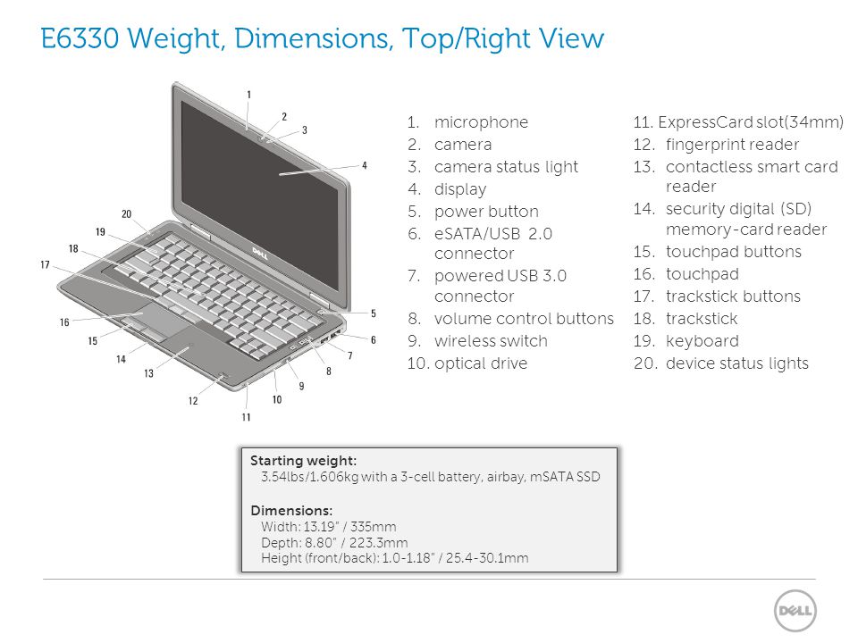 Dell Latitude E4 Technical Guidebook Ppt Download