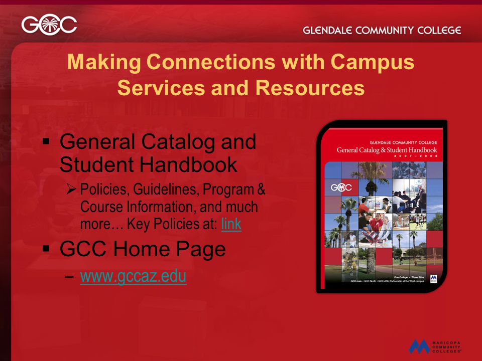 Making Connections with Campus Services and Resources