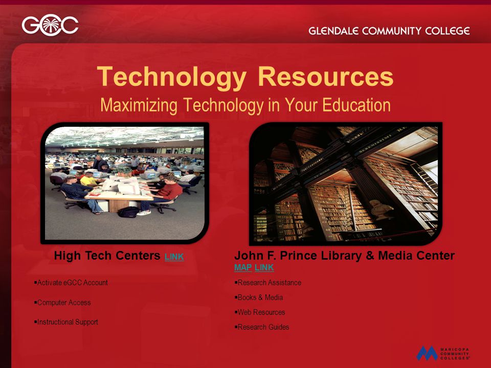 Technology Resources Maximizing Technology in Your Education