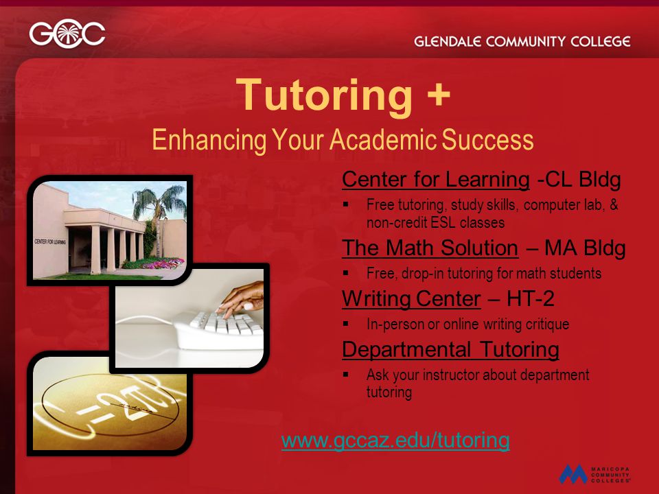 Tutoring + Enhancing Your Academic Success