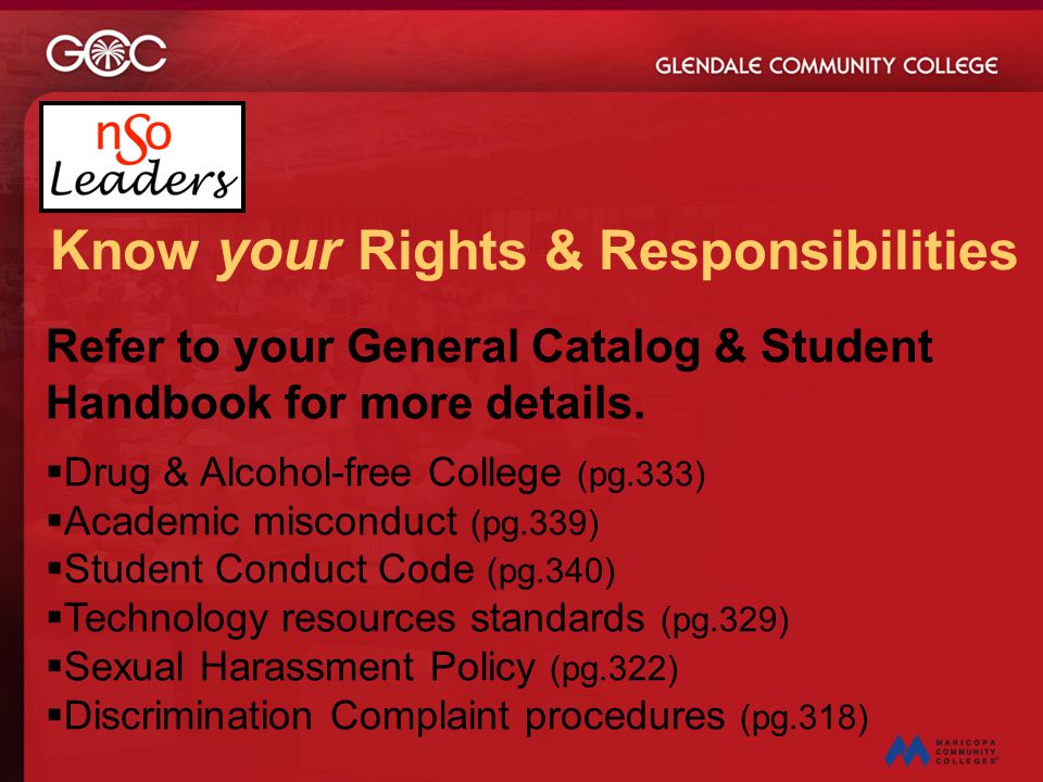 Know your Rights & Responsibilities