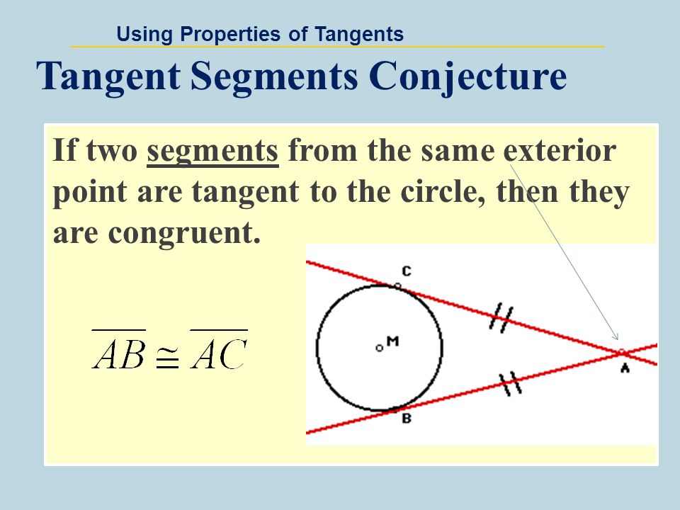 Tangent Segments Conjecture