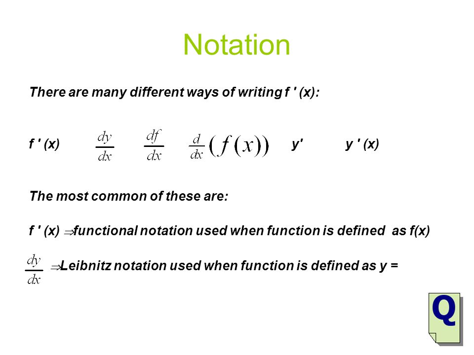 Higher Mathematics Unit 1 3 Introduction To Differentiation Ppt Video Online Download