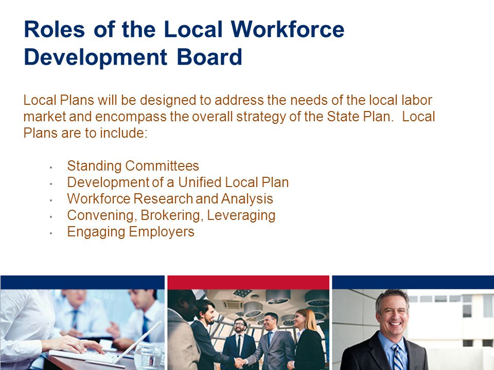 Roles of the Local Workforce Development Board