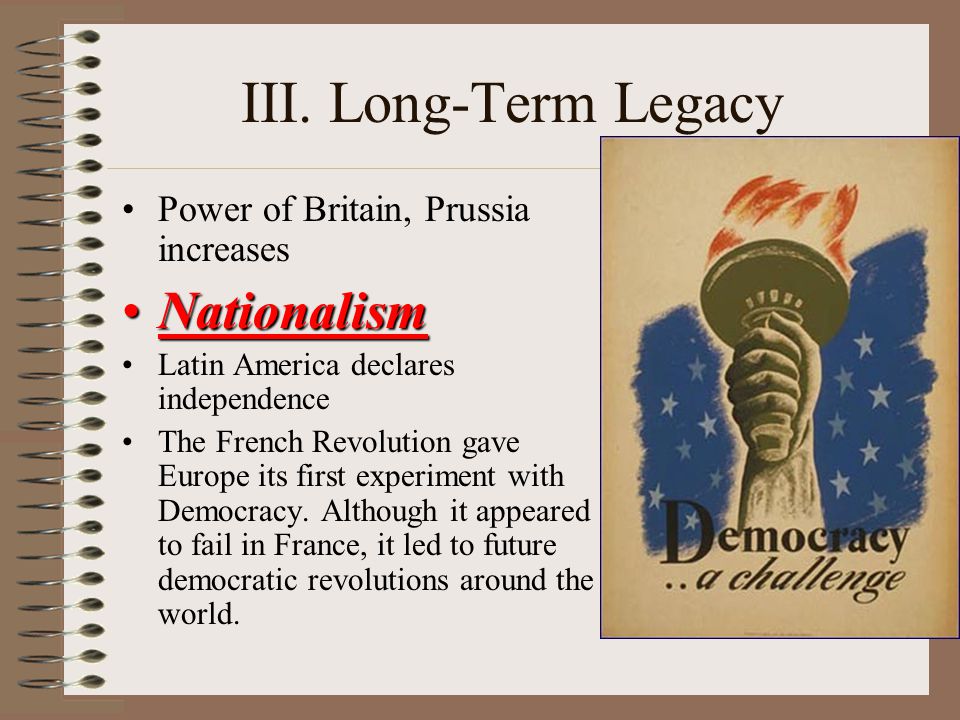 legacy of french revolution to the world