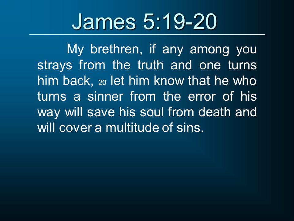 James 5:19-20