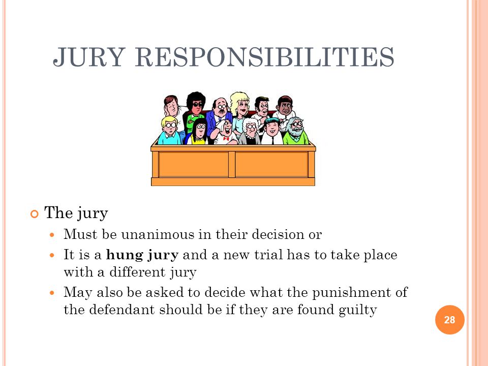 jury responsibilities