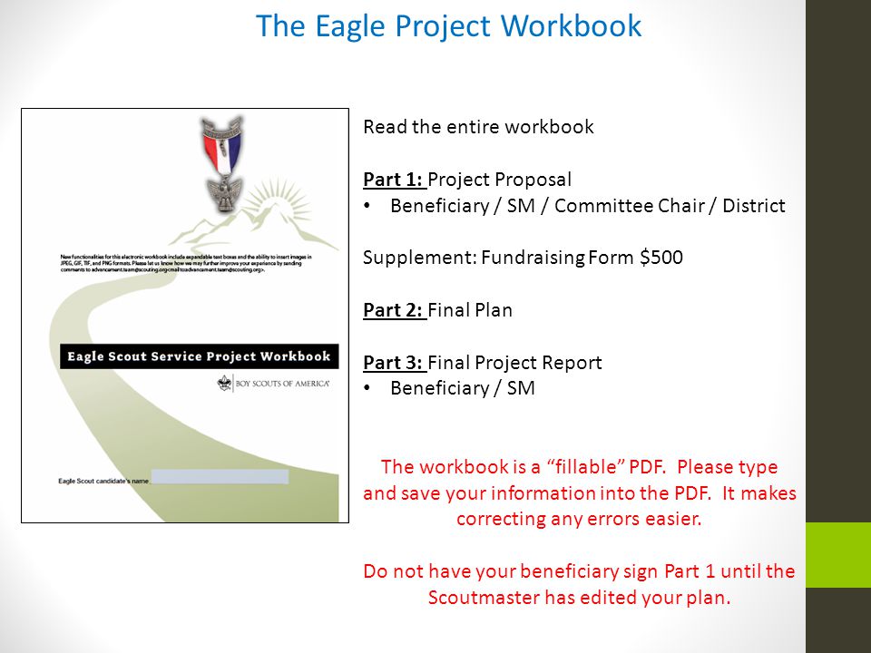 The Eagle Project Workbook