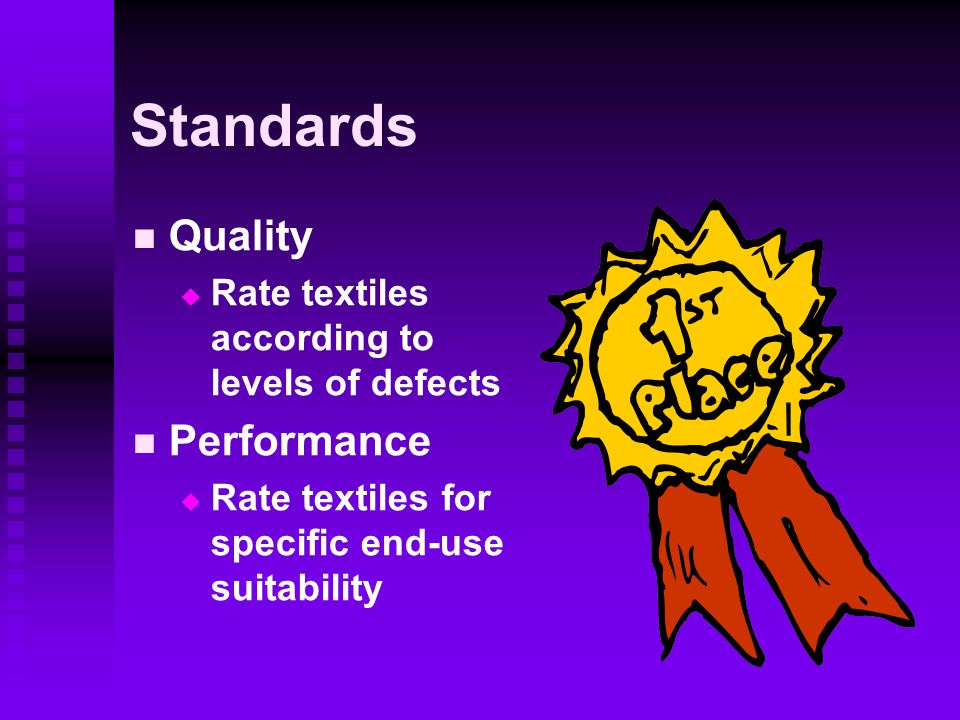 Standards Quality Performance