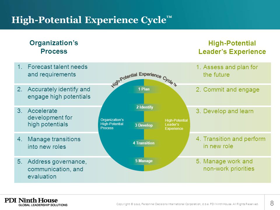 High-Potential Experience Cycle™