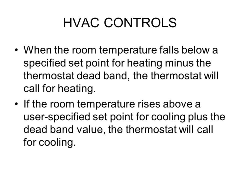 HVAC CONTROLS