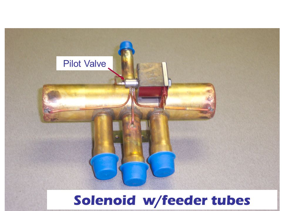 Solenoid w/feeder tubes
