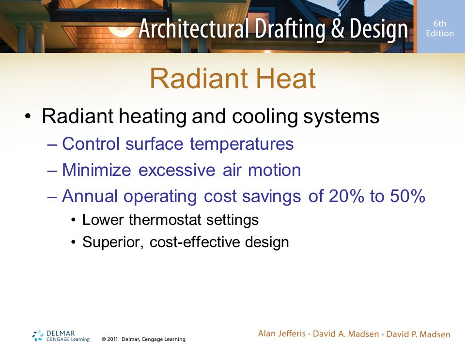 Radiant Heat Radiant heating and cooling systems