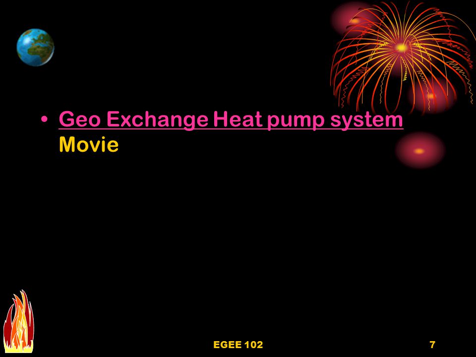 Geo Exchange Heat pump system Movie