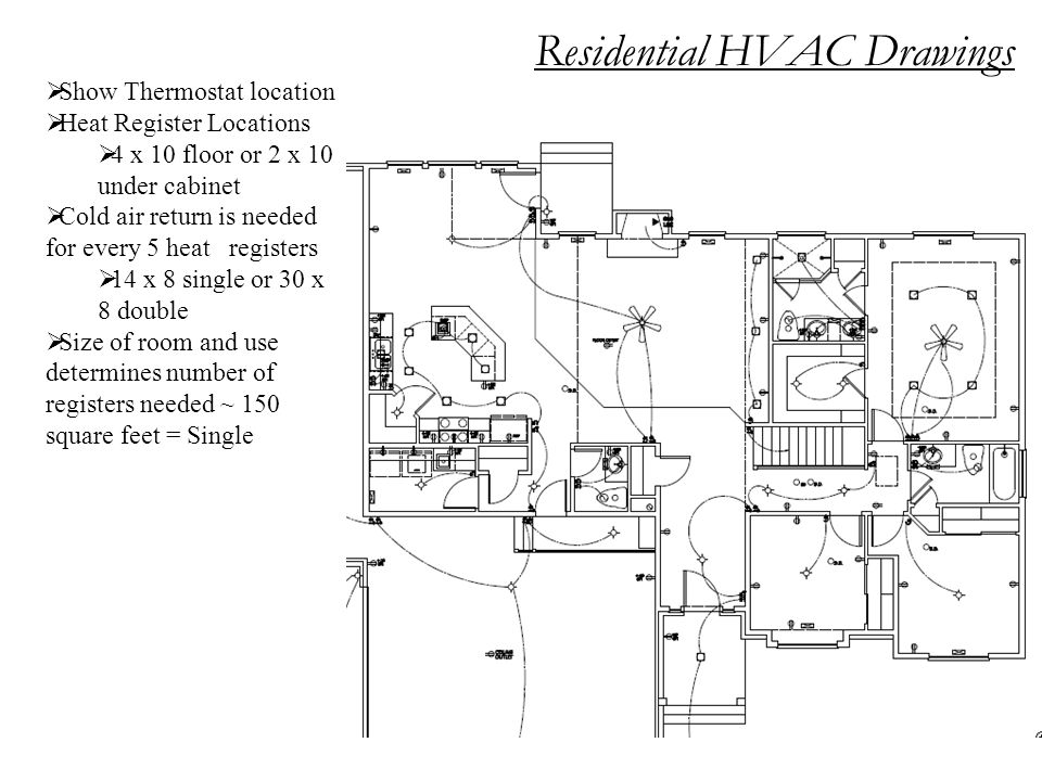 Residential HVAC Drawings