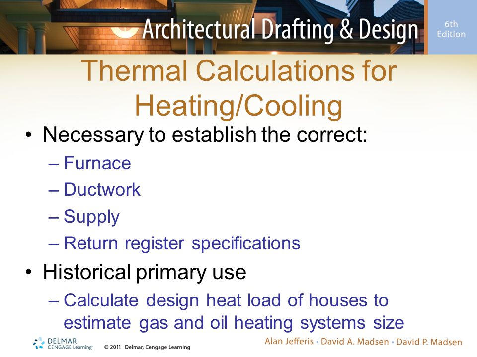 Thermal Calculations for Heating/Cooling