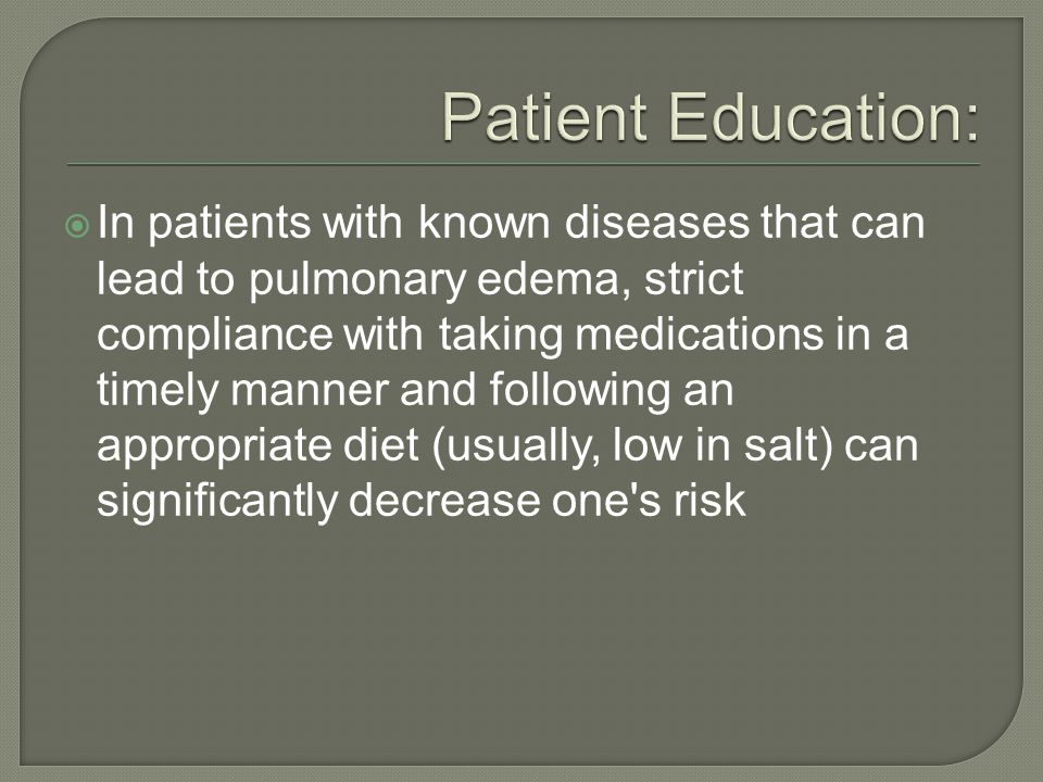 Patient Education:
