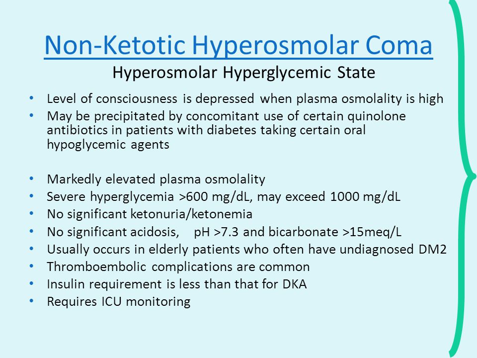 hyperosmolar plasma
