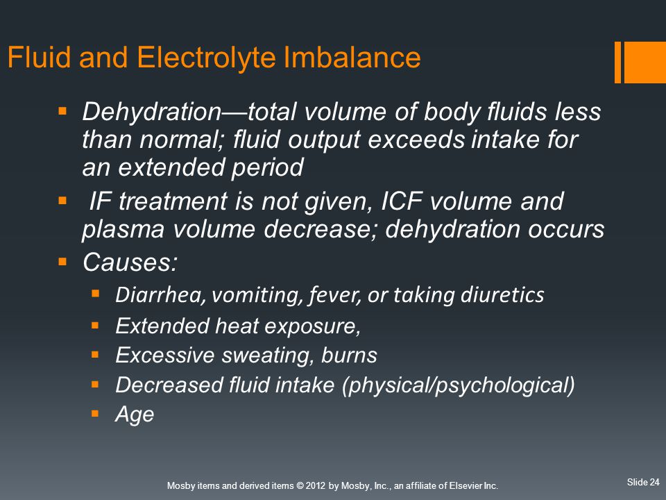 Fluid and Electrolyte Imbalance