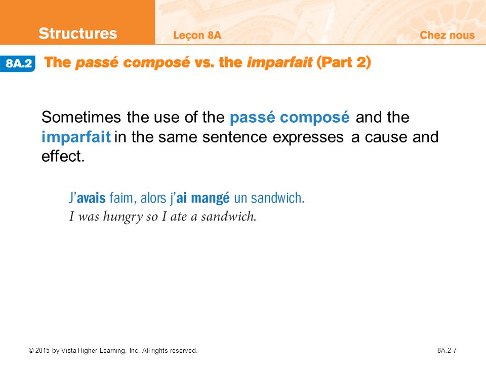 Point de départ You have already seen some uses of the passé composé versus  the imparfait while talking about things and events in the past. Here are.  - ppt video online download