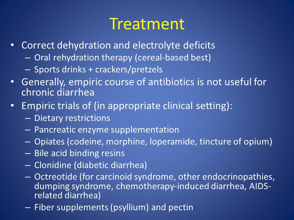 diabetic diarrhea clonidine